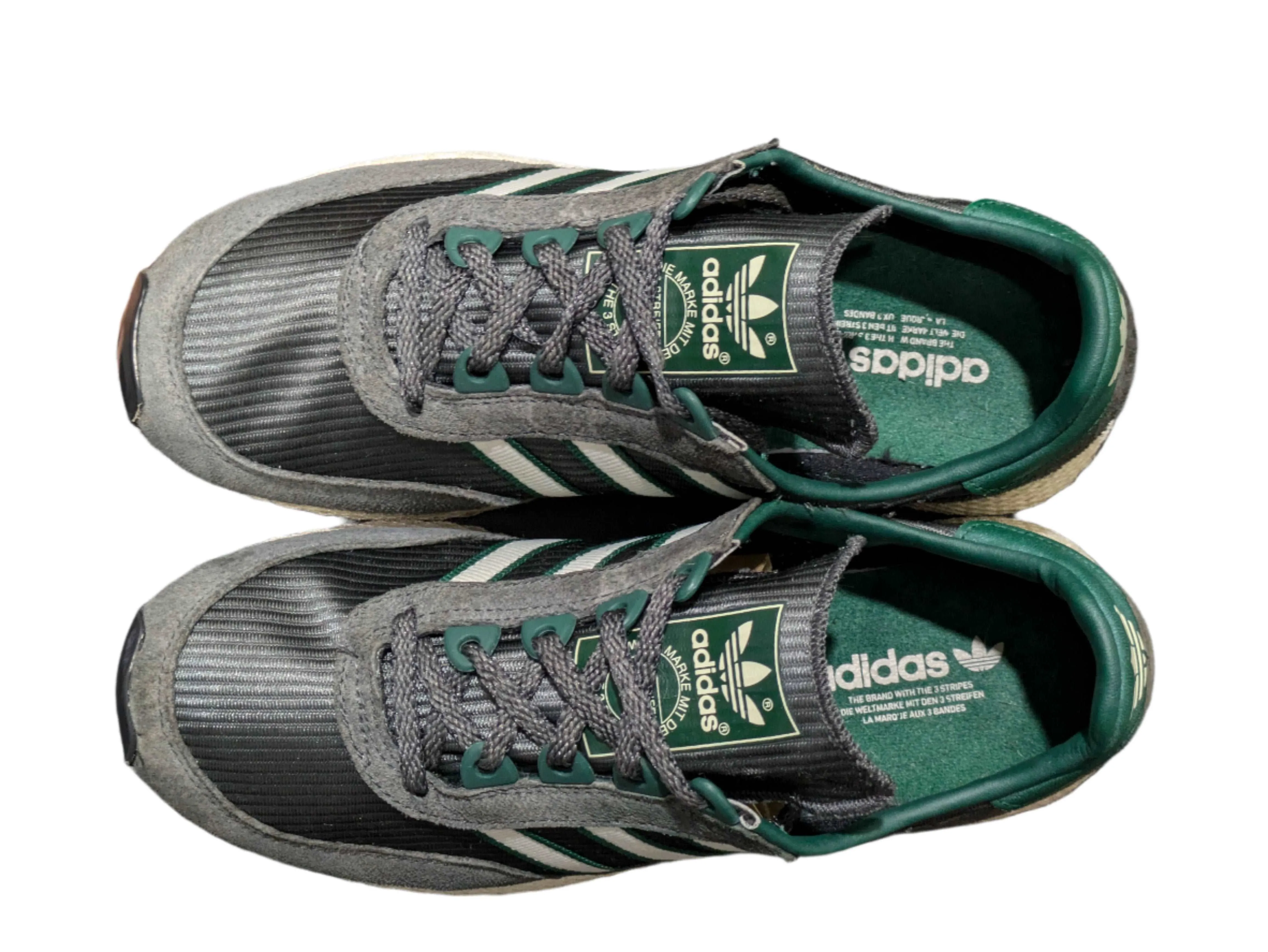Adidas Originals Glenbuck GX7592 Grey Trainers - Size UK 5.5 / EU 38 2/3 / US 6