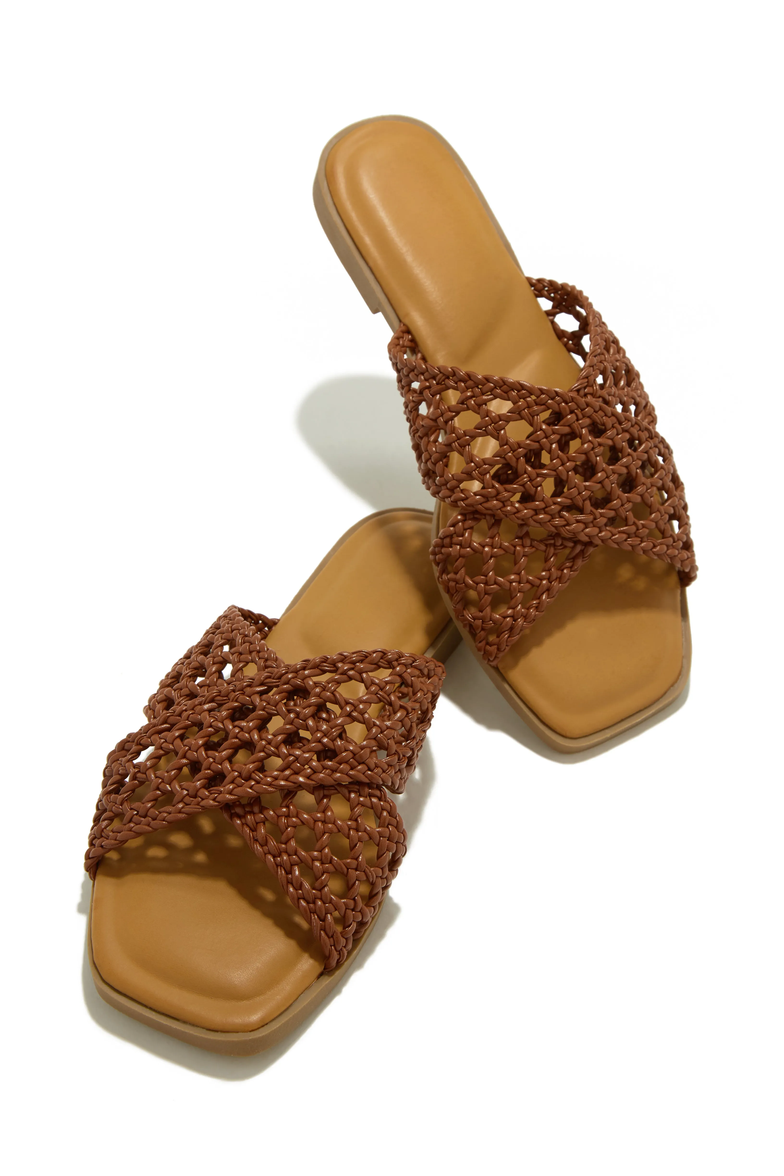 Beachside Slip On Sandals - Black