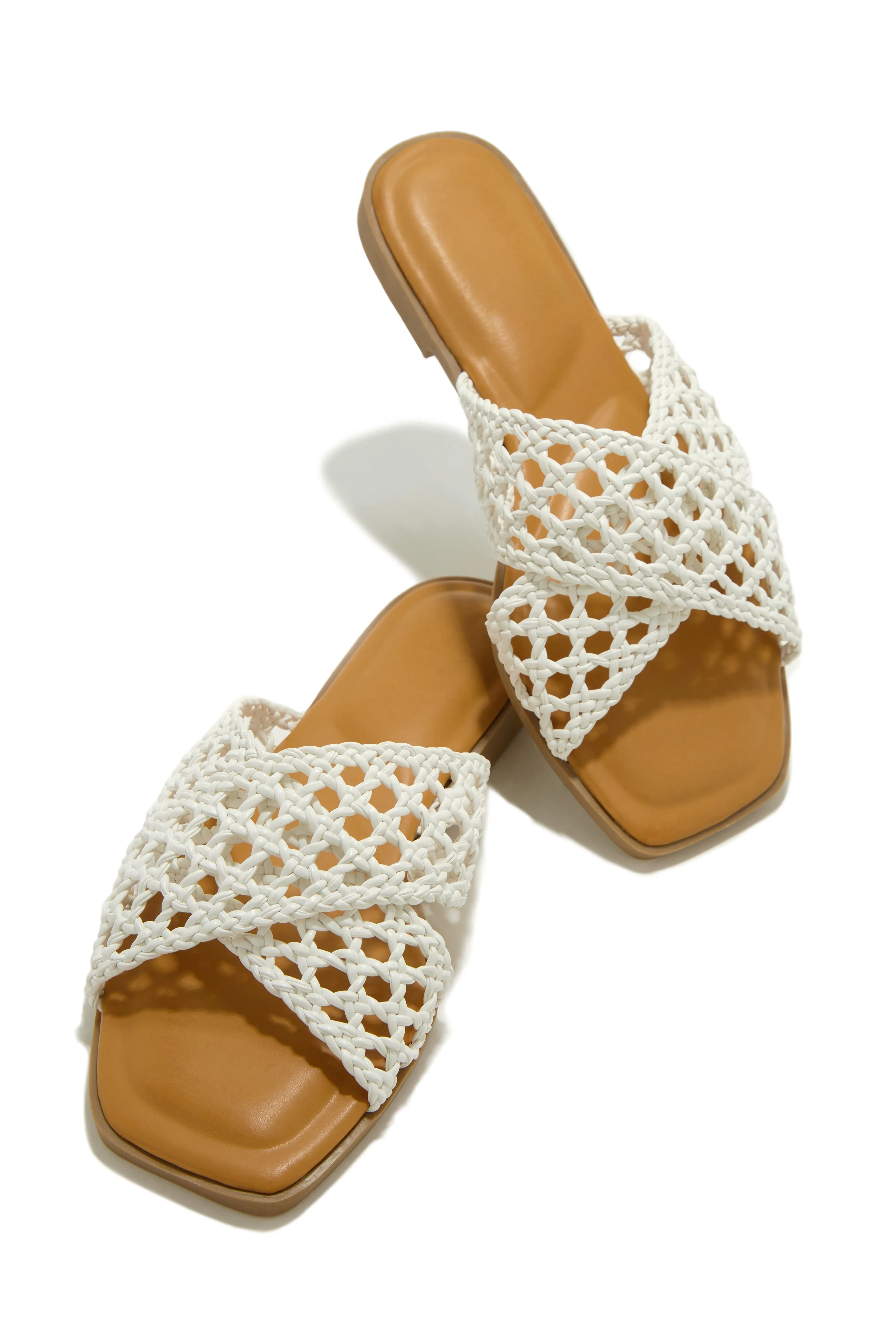 Beachside Slip On Sandals - Black
