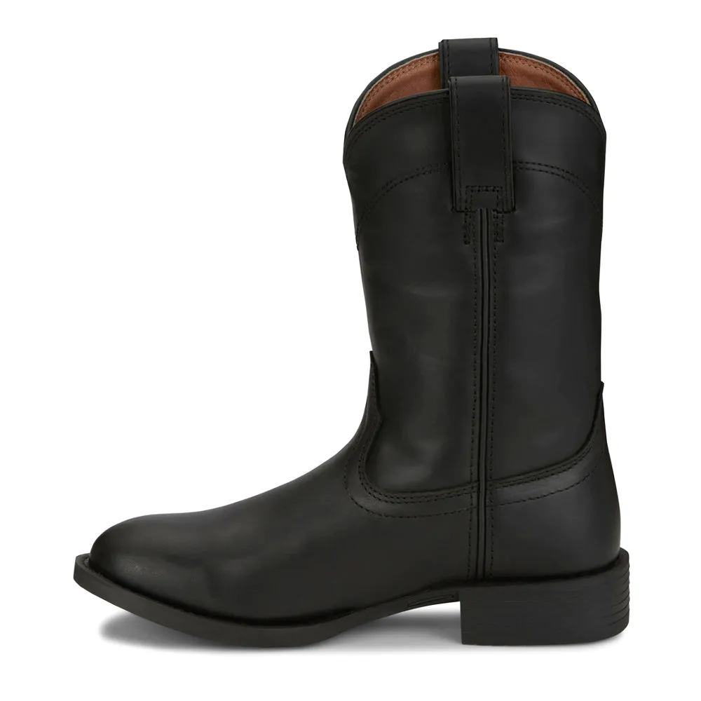 Blain 10 Inch Water Buffalo Round Toe Cowboy Boots