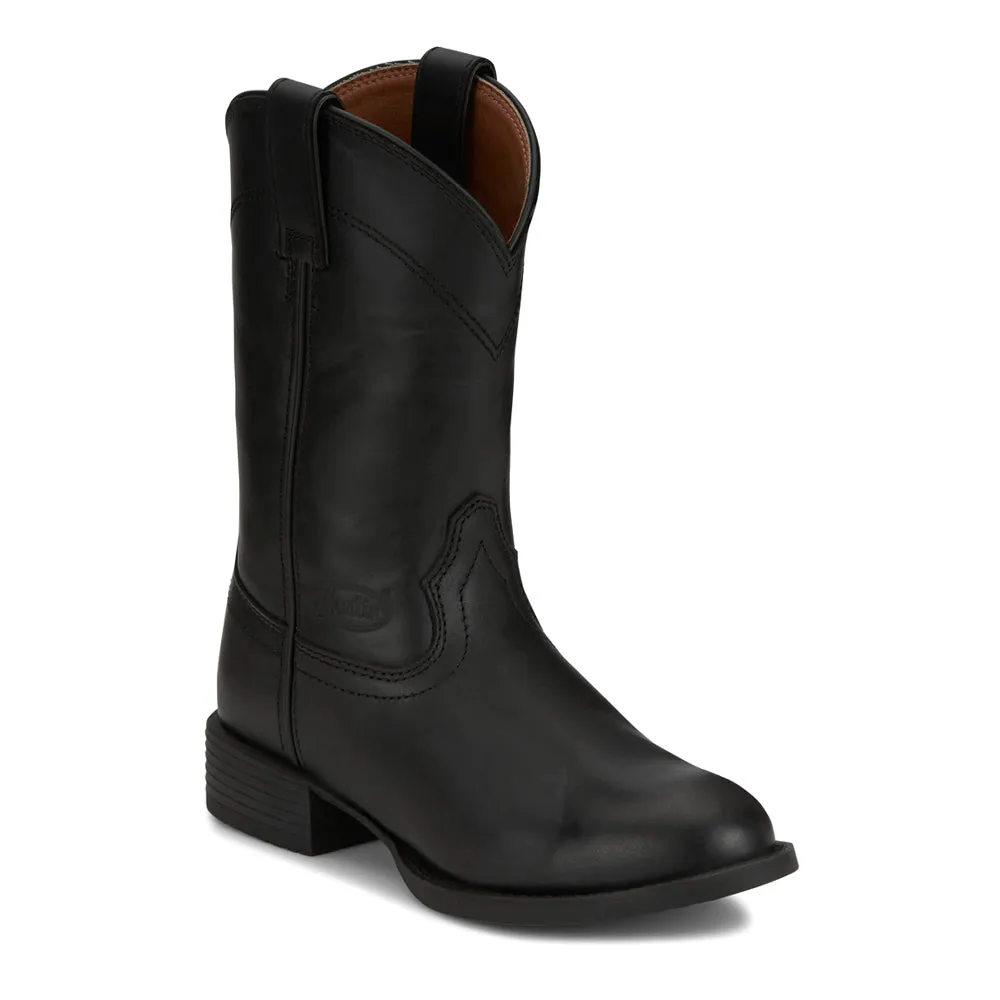Blain 10 Inch Water Buffalo Round Toe Cowboy Boots