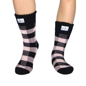 Boot Socks - Blush Lumberjack