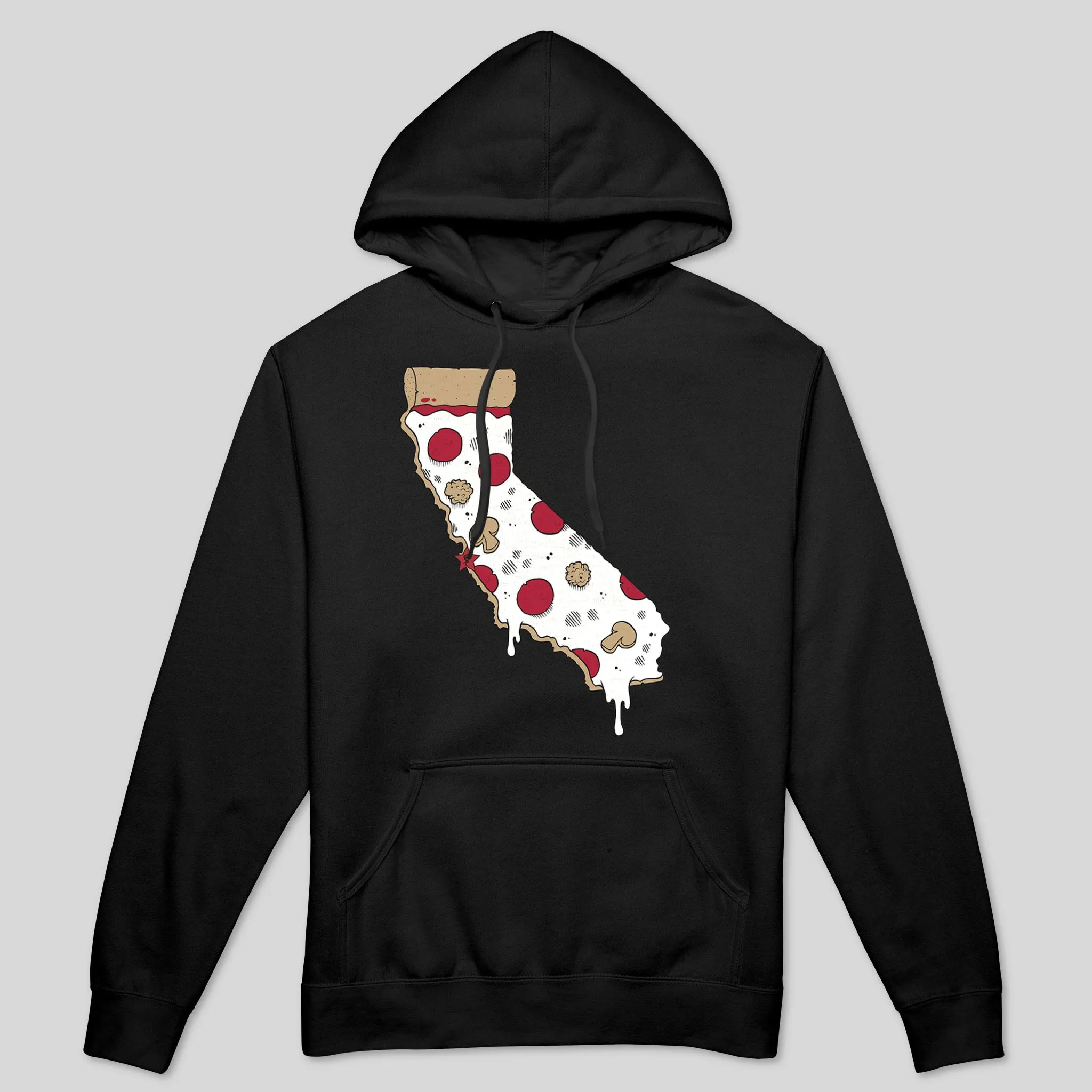 CALI PIZZA MEN'S HOODIE