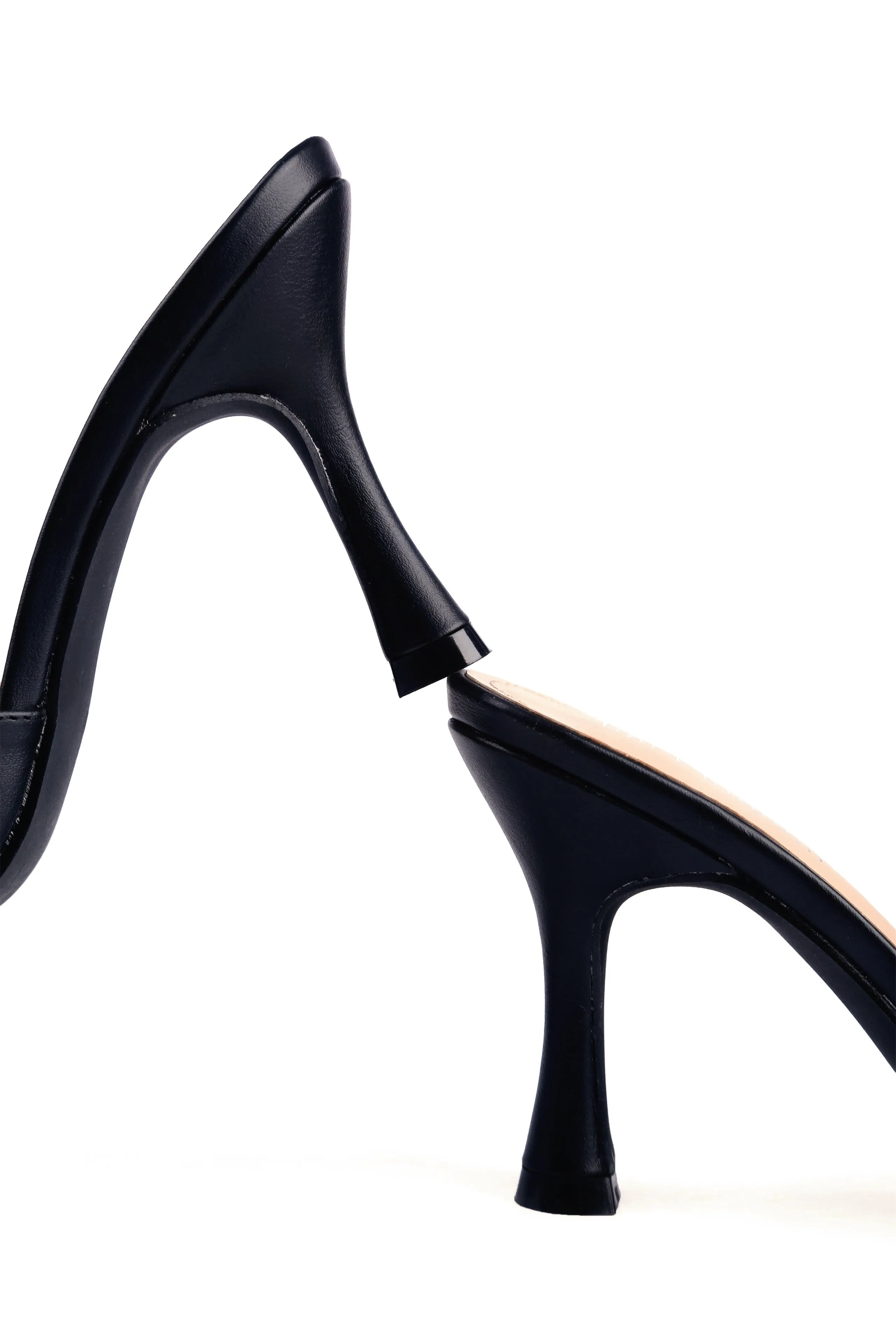 Cape Robbin Town Square Slip on Mule Heels Sandals