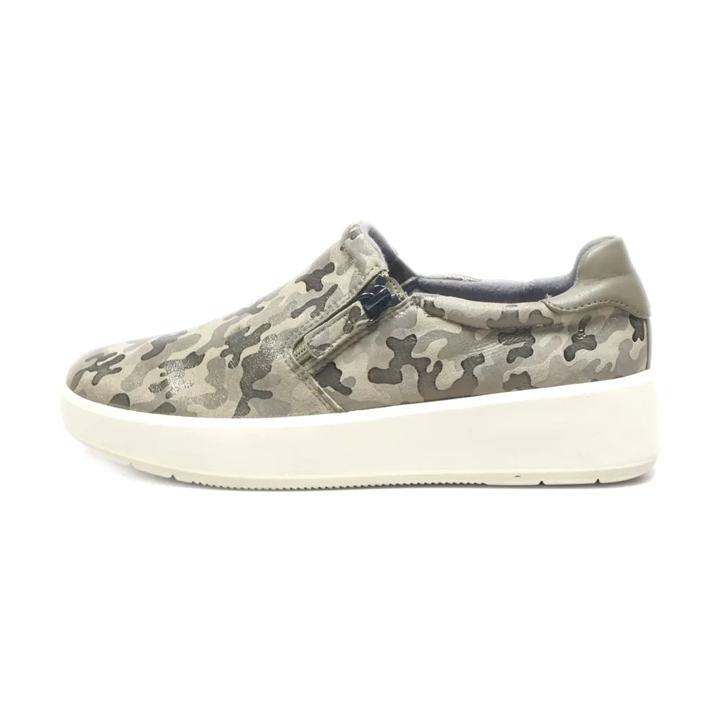 Clarks Leyton Step Low-Top Sneakers Fabric Multicolour Colour For Women