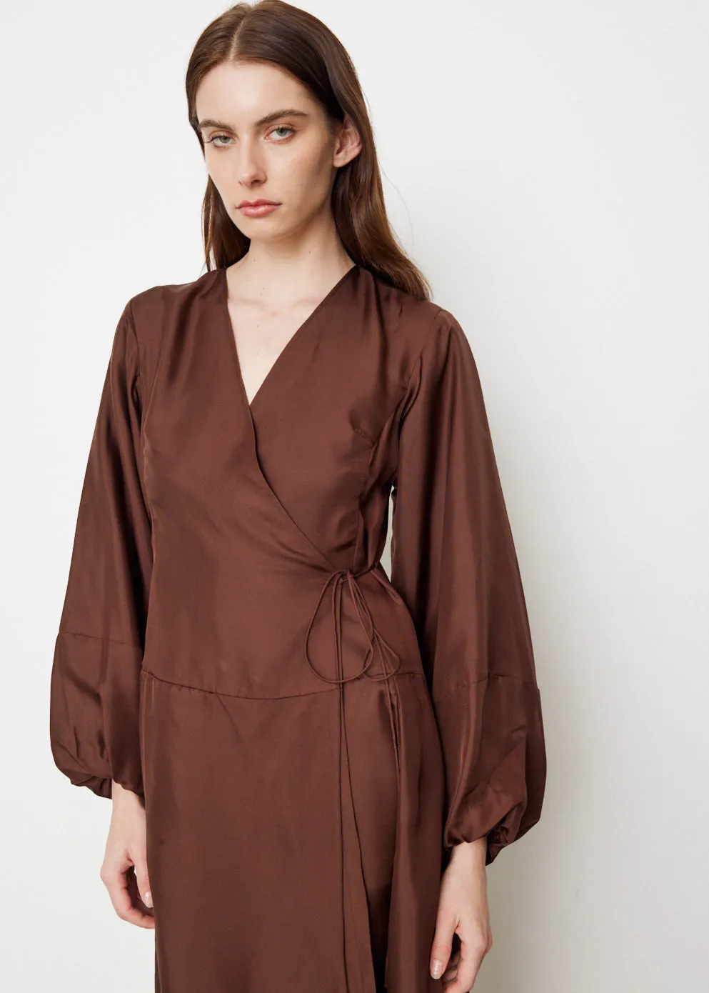 Classico Silk Wrap Dress
