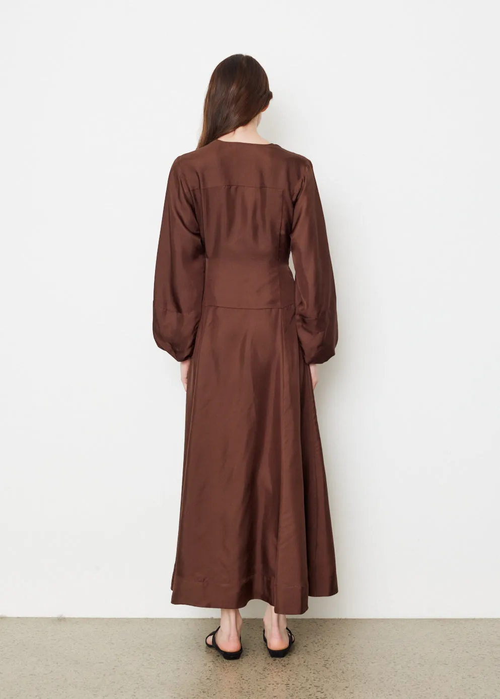 Classico Silk Wrap Dress