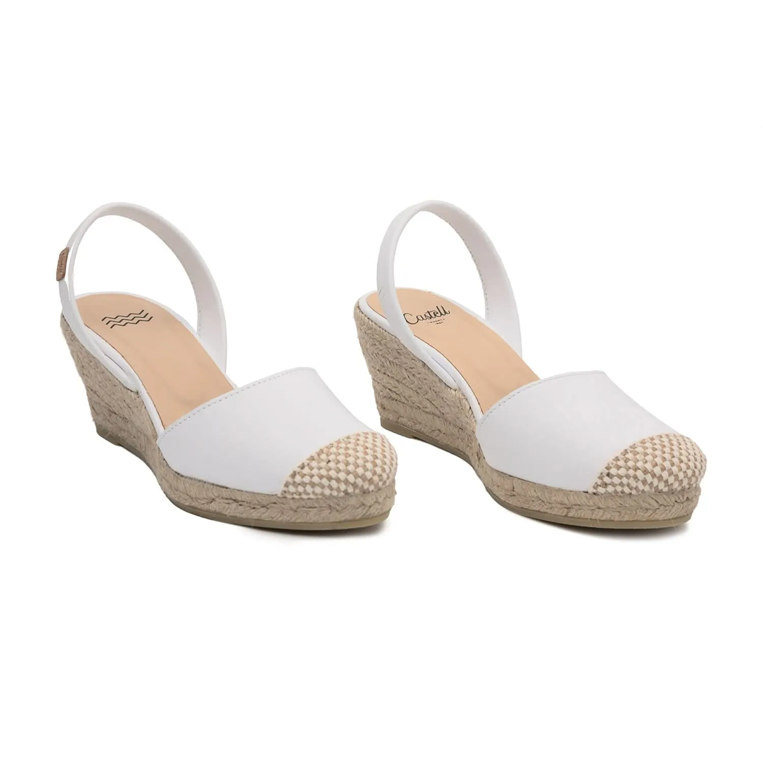 Closed Toe Leather Espadrille - Frida Montada 1924 Ciervo 5C