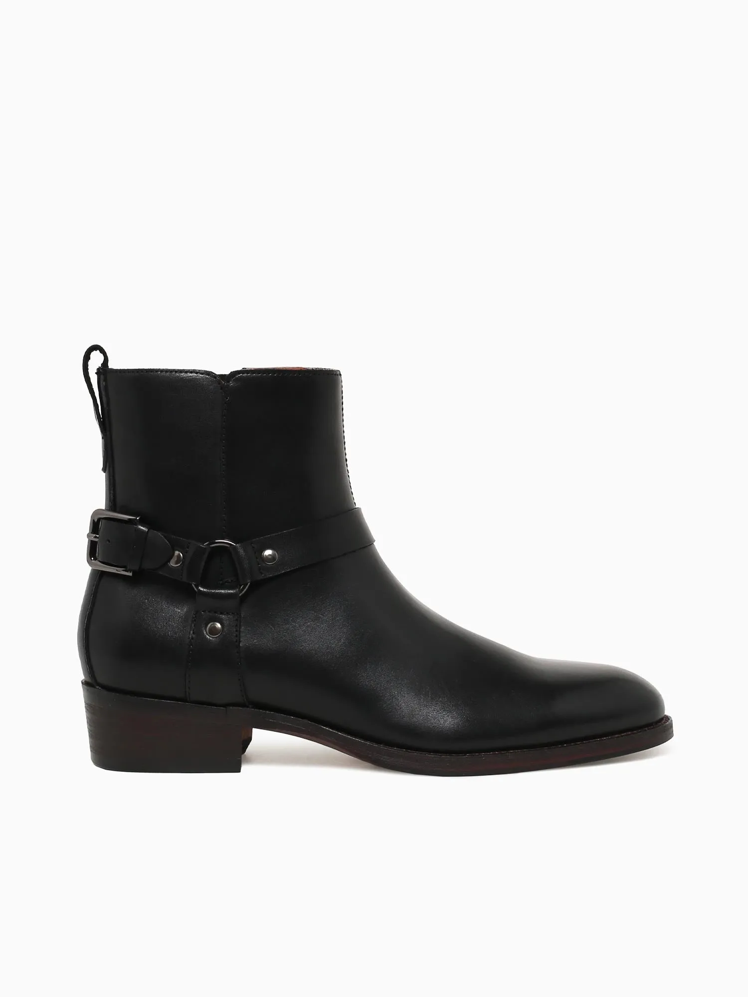 Conor Black Rock Washed Leather