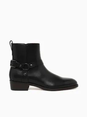 Conor Black Rock Washed Leather