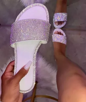 Diamond Embedded Flats