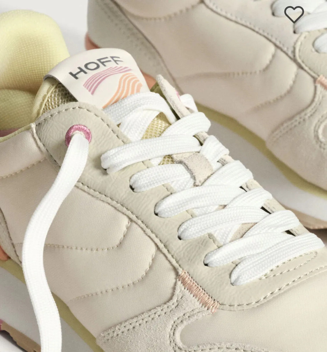 Hoff - Troezen Cream Retro Trainer