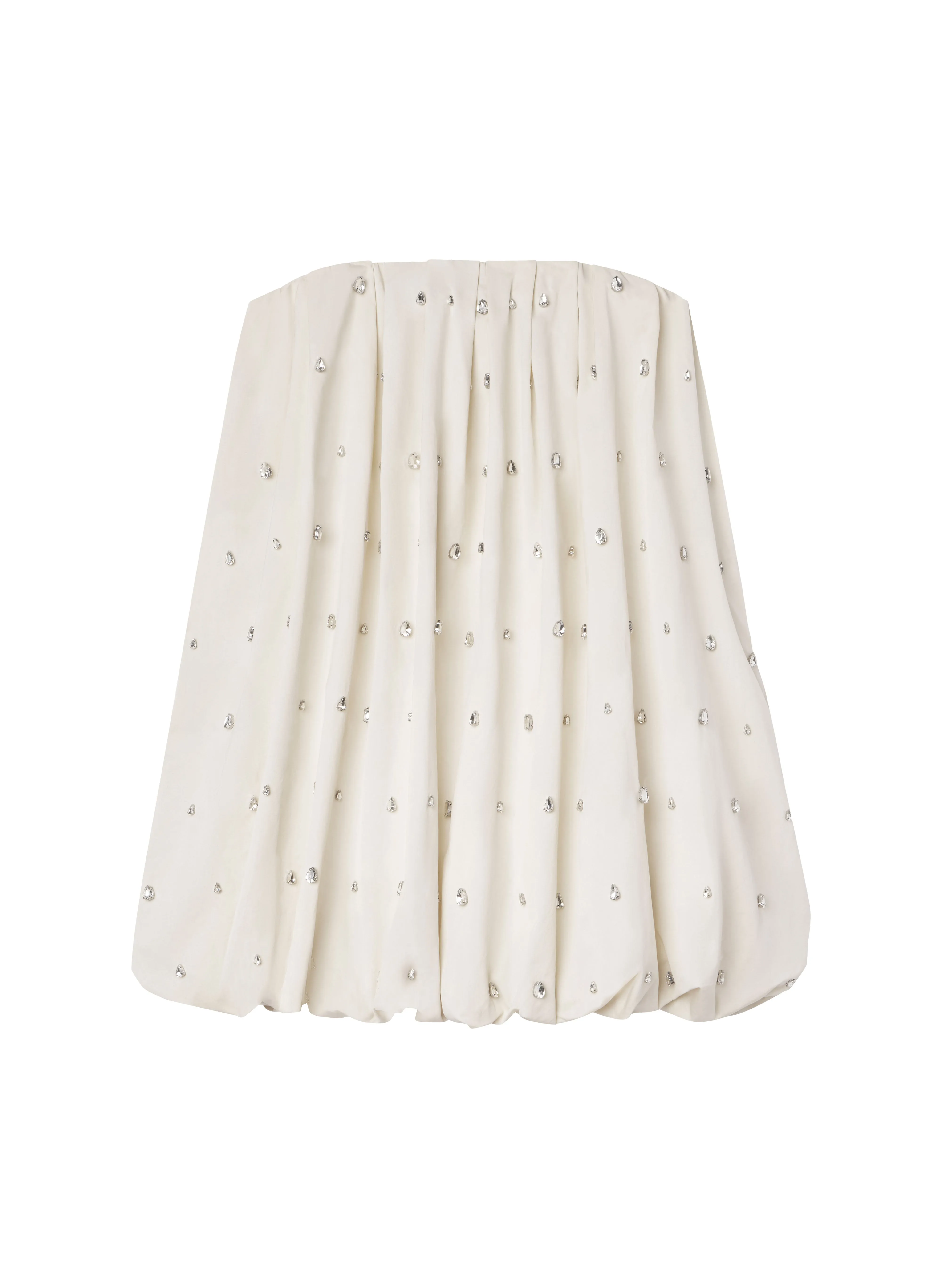 Holly Strapless Embellished Mini Dress