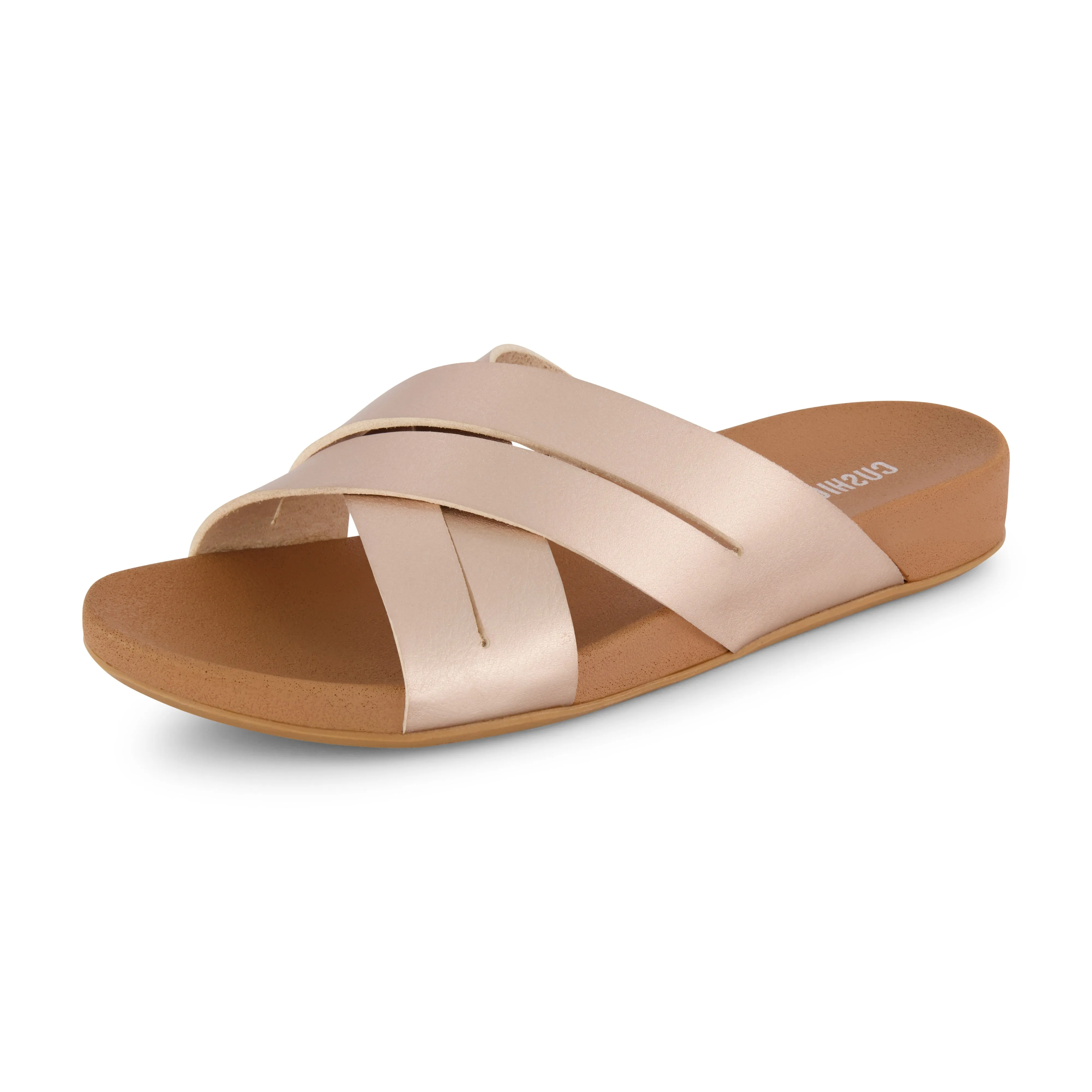 Jackie Cross Band Footbed Sandal