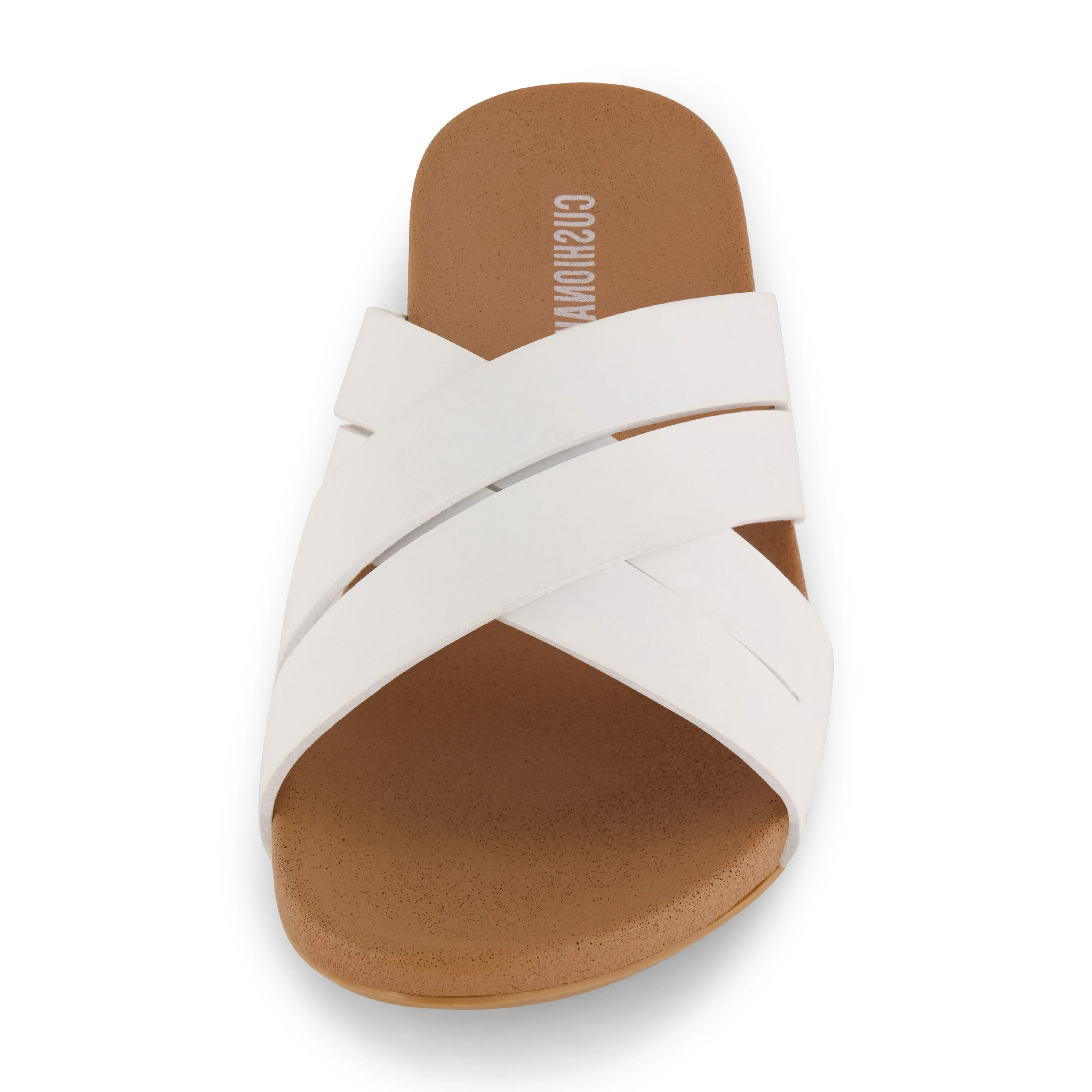 Jackie Cross Band Footbed Sandal