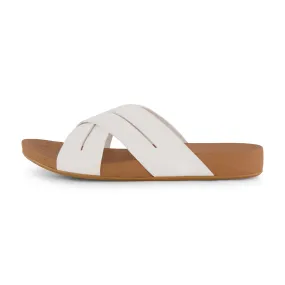 Jackie Cross Band Footbed Sandal