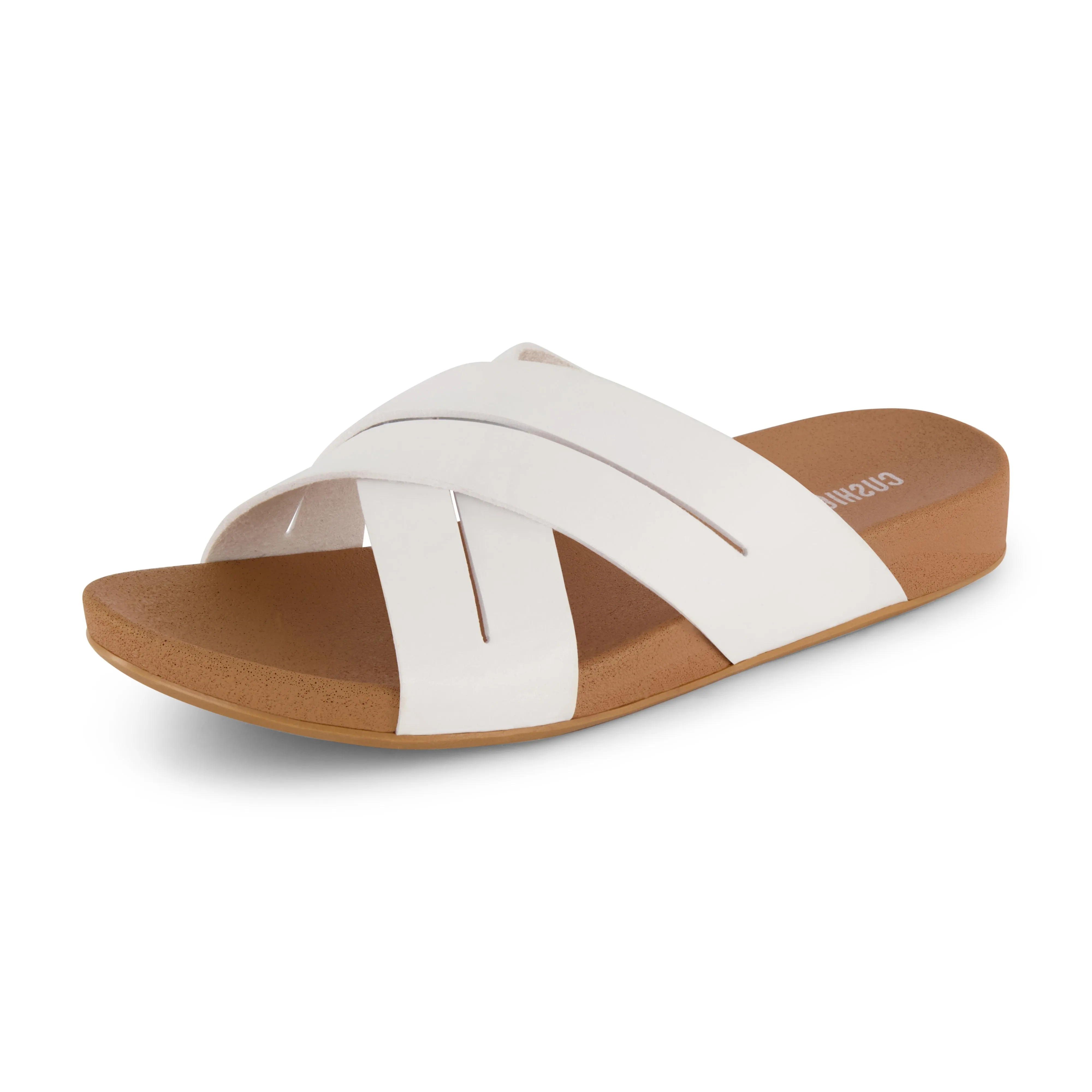 Jackie Cross Band Footbed Sandal