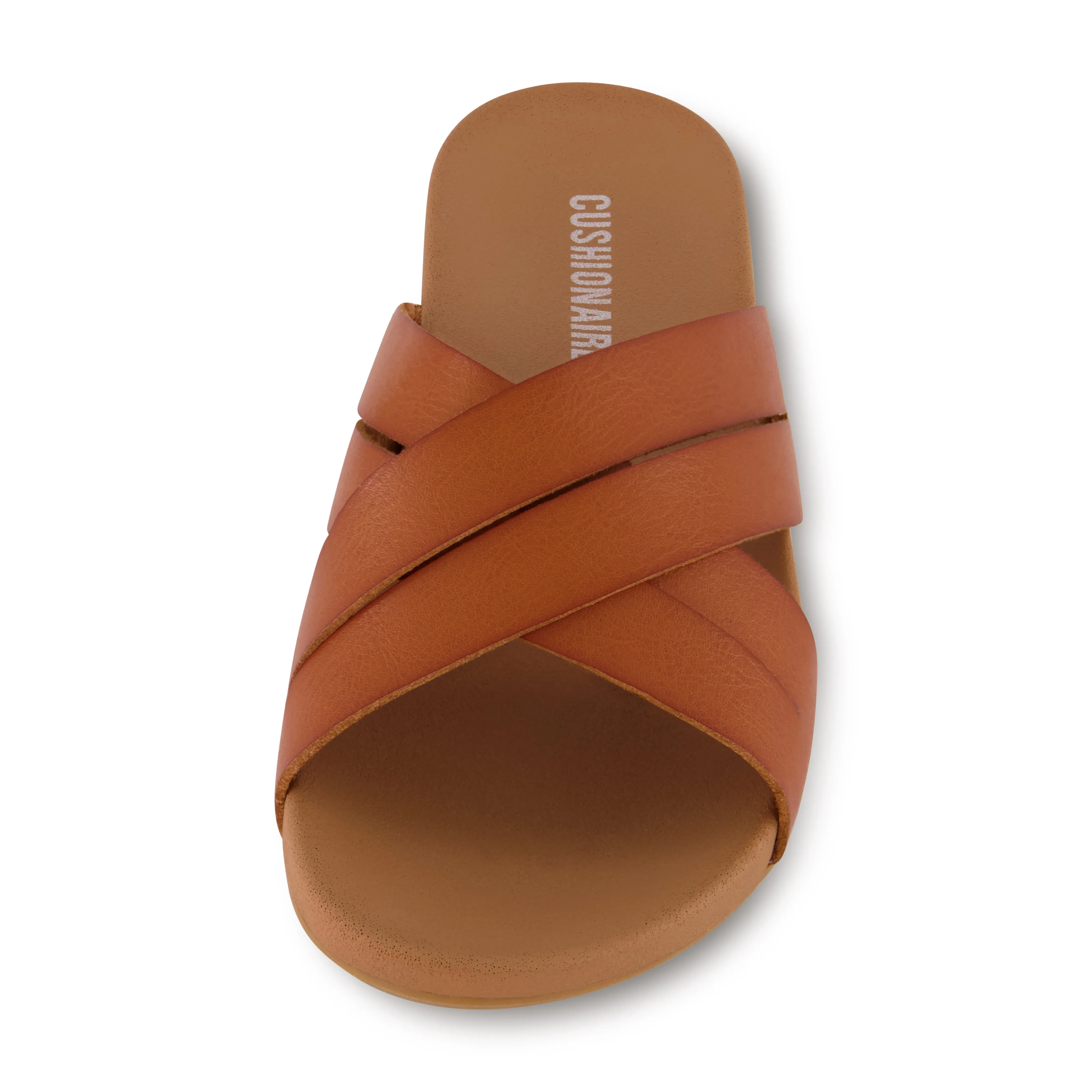 Jackie Cross Band Footbed Sandal