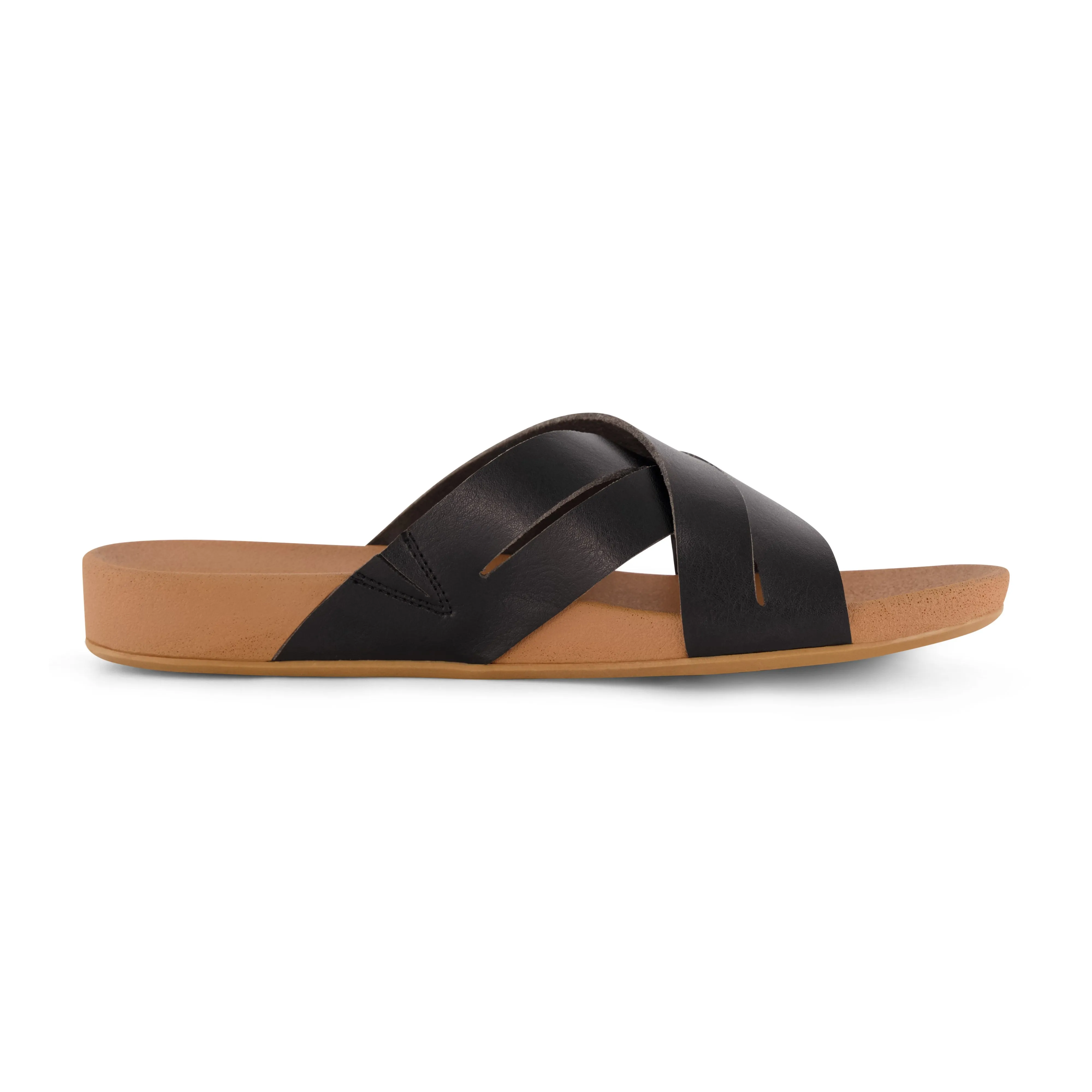 Jackie Cross Band Footbed Sandal