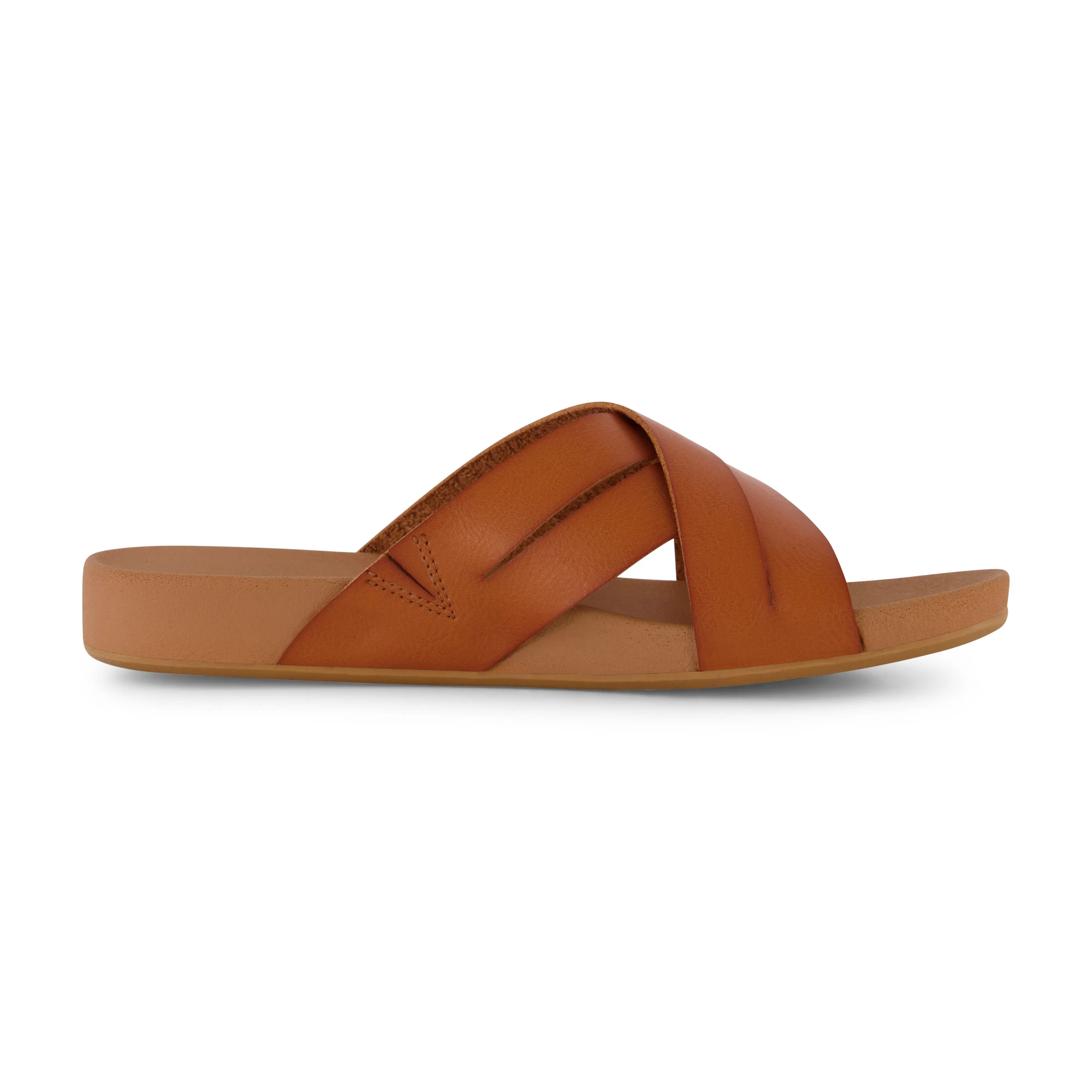 Jackie Cross Band Footbed Sandal