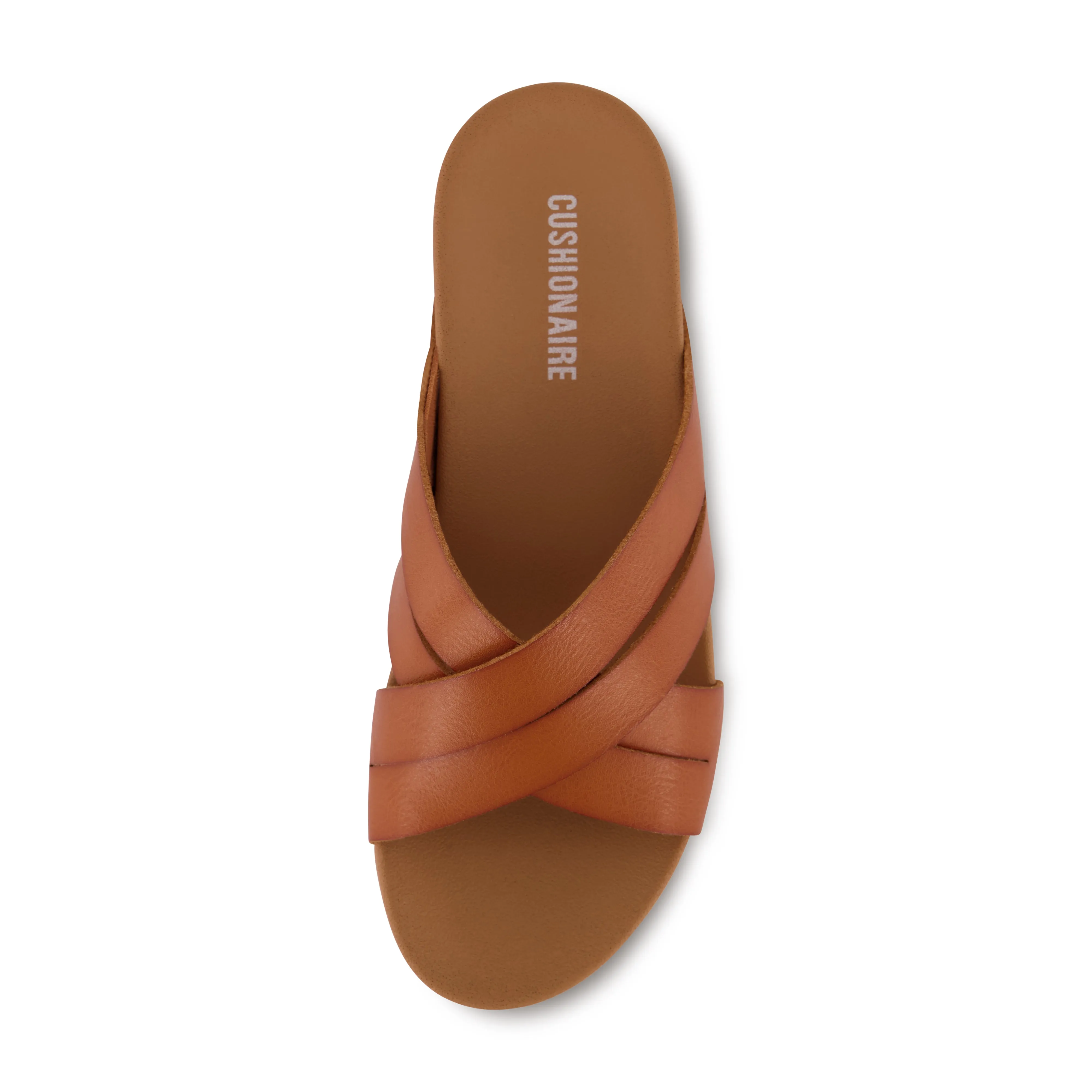 Jackie Cross Band Footbed Sandal