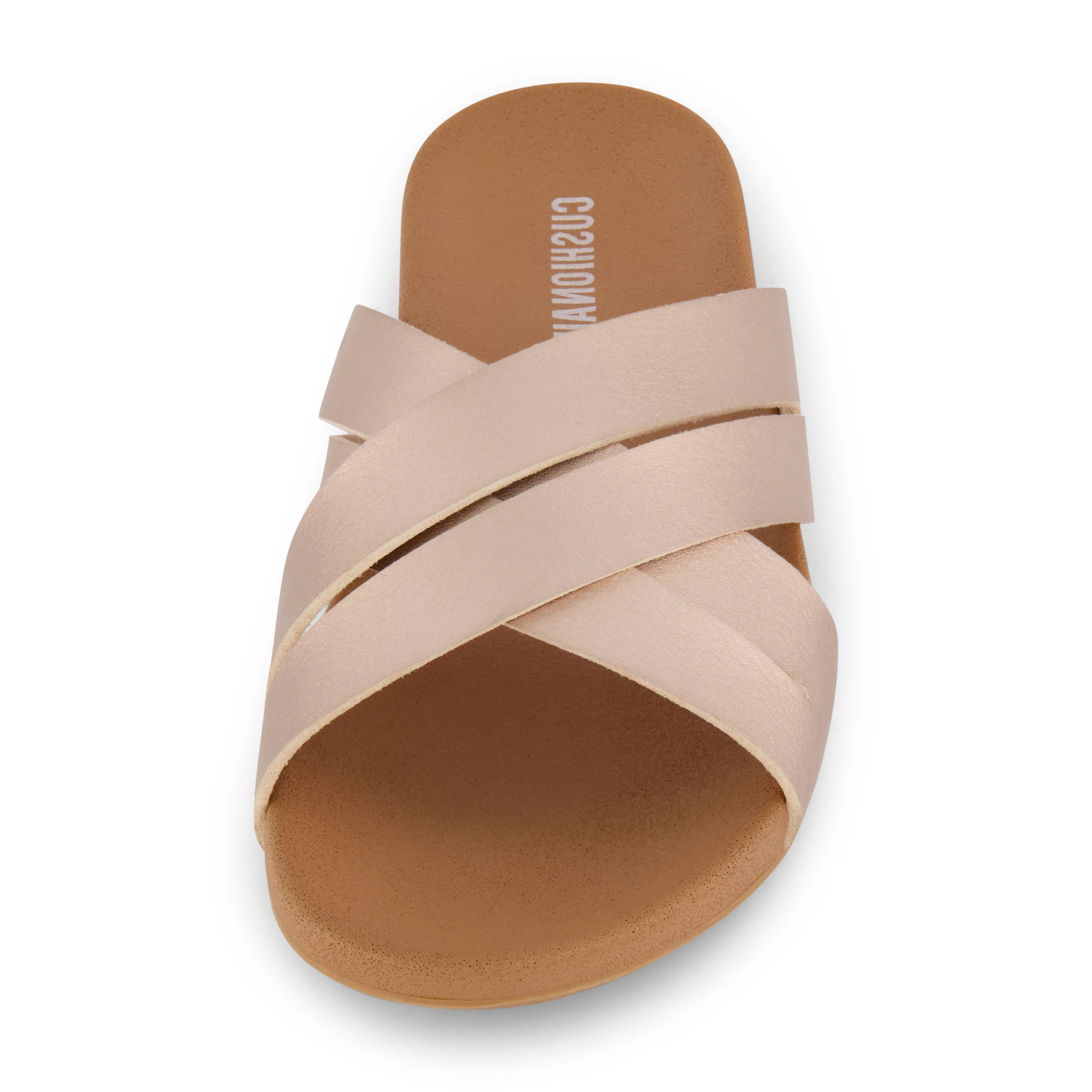 Jackie Cross Band Footbed Sandal