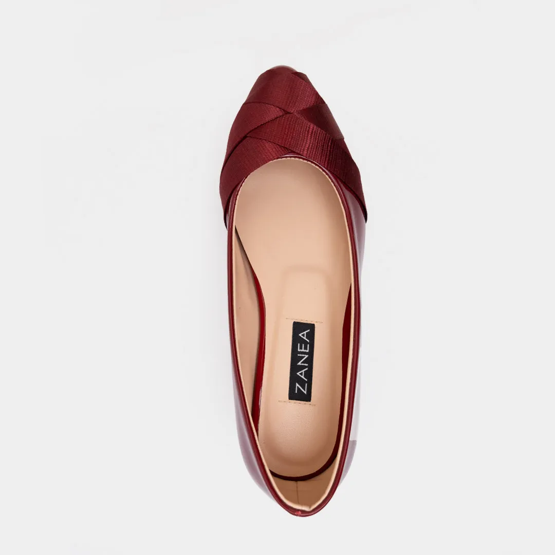 Jody Flats (Maroon)