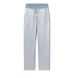 Jolie Satin Pants In Morning Blue