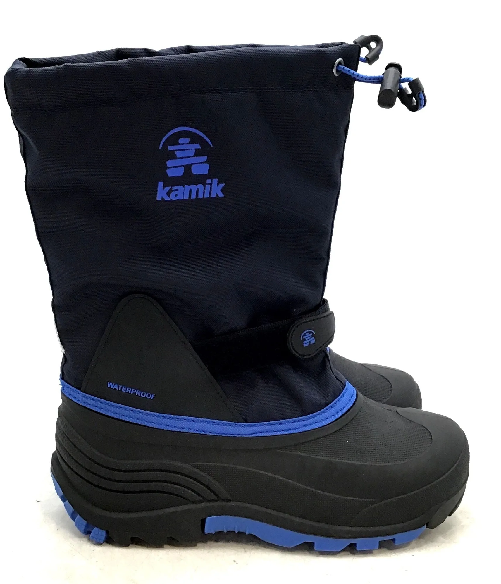 Kamik Boys Black Snow Boots - Size 6