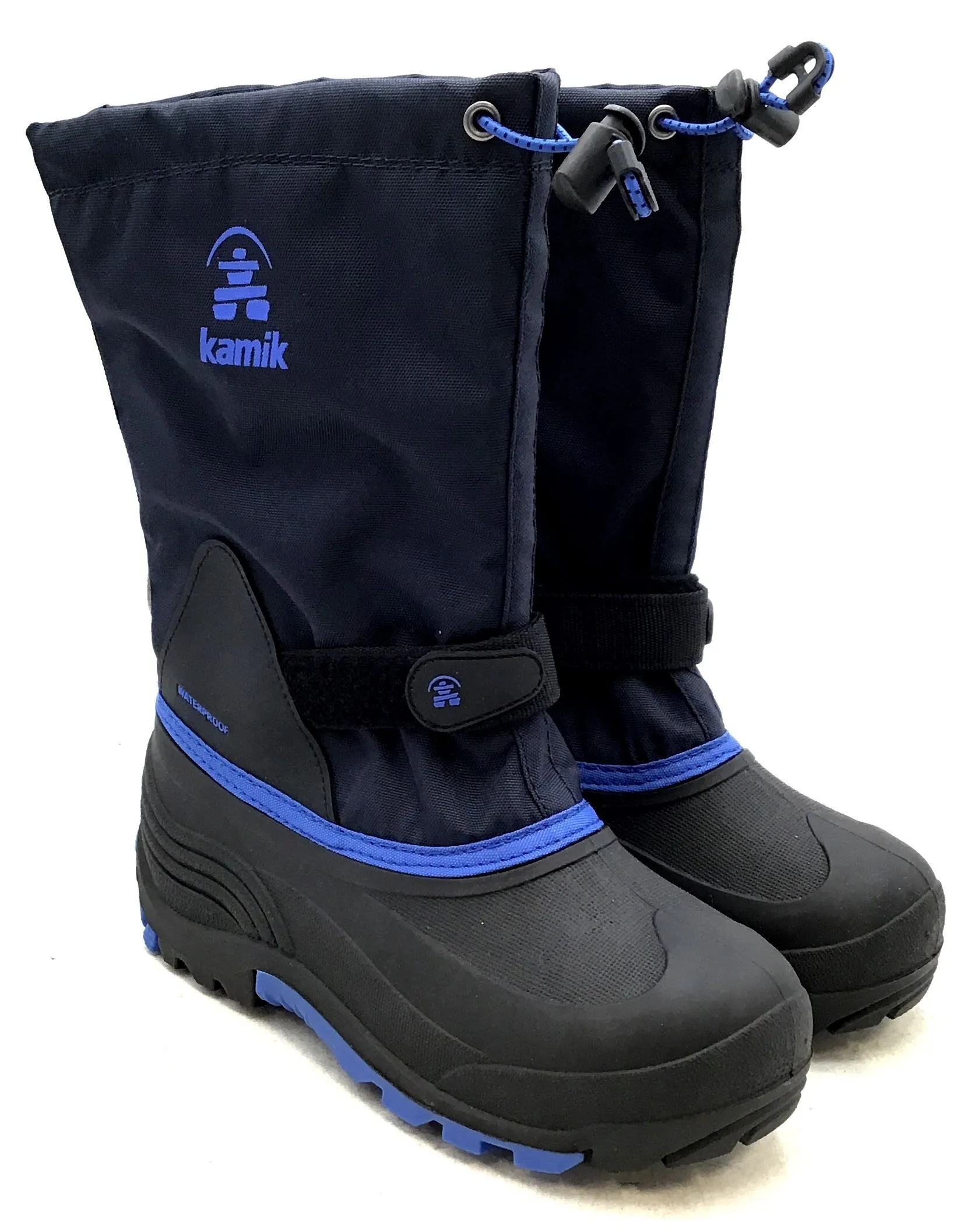 Kamik Boys Black Snow Boots - Size 6