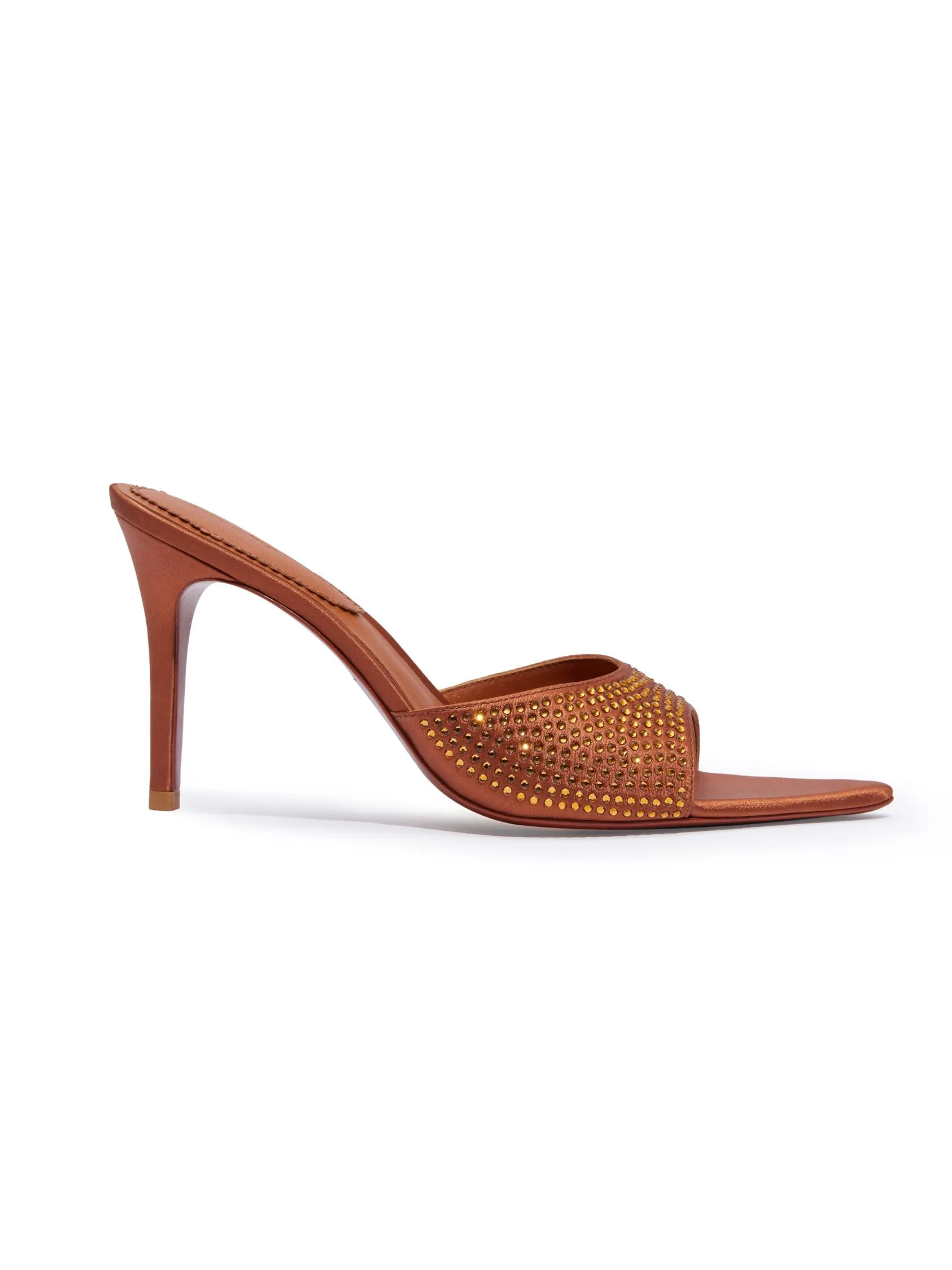 Kate Diamond Heels (Brown) (Final Sale)