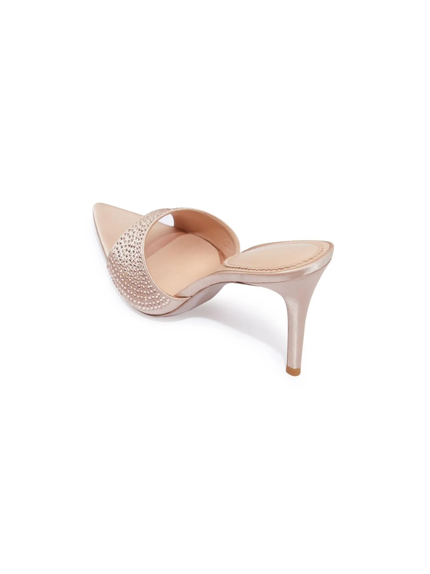 Kate Diamond Heels (Champagne) (Final Sale)