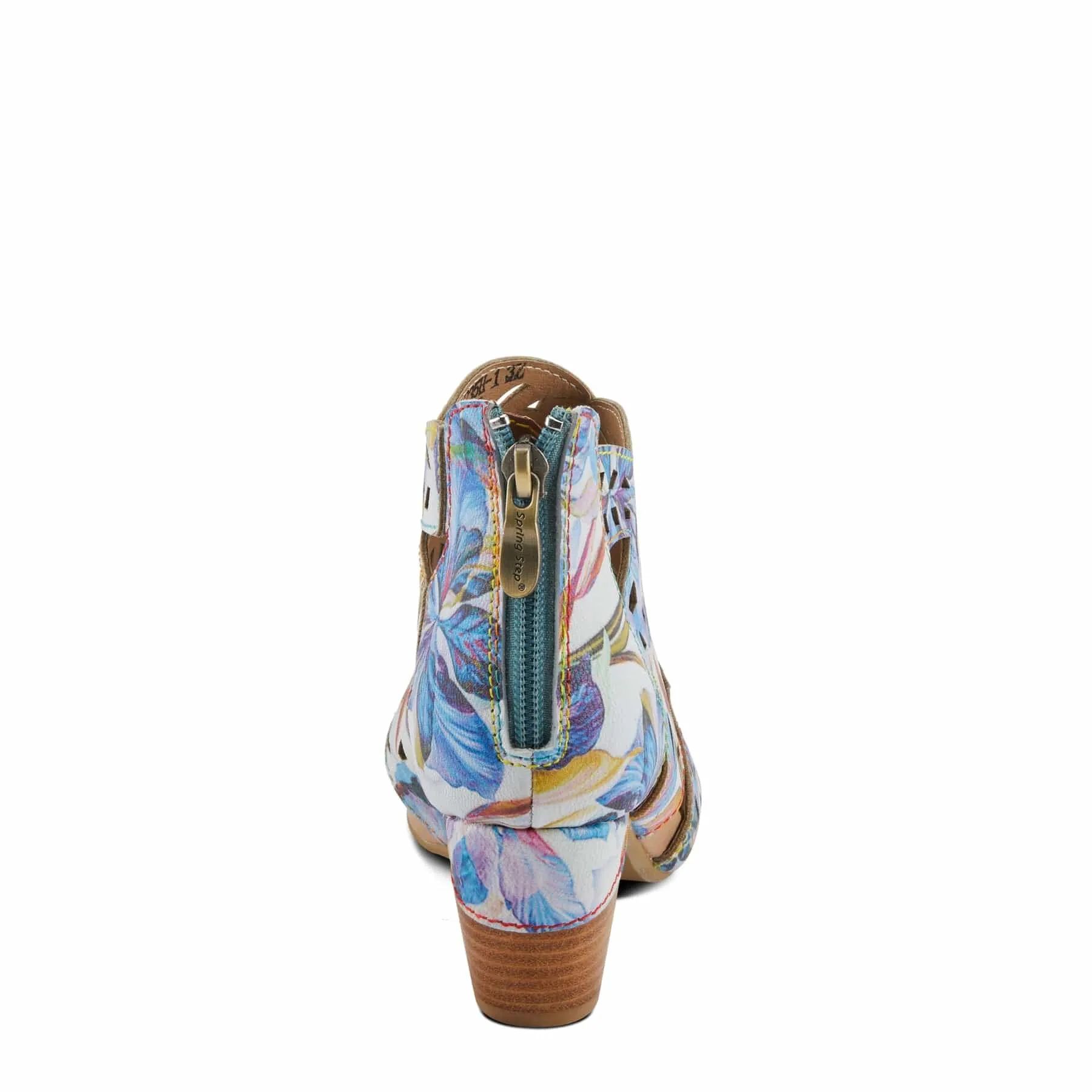 L'Artiste Women's Icon Fleur Heels- Blue Multi
