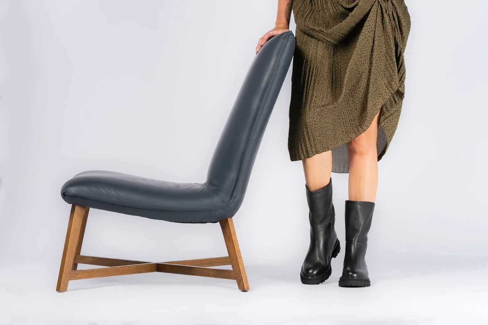 LUCY Pascucci Mid Calf Boot