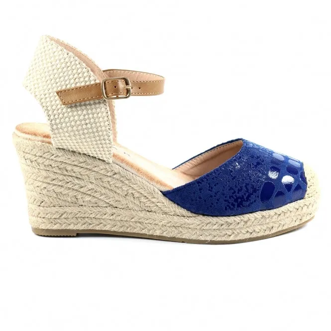 Lunar Craster espadrille blue