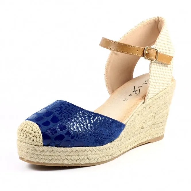 Lunar Craster espadrille blue