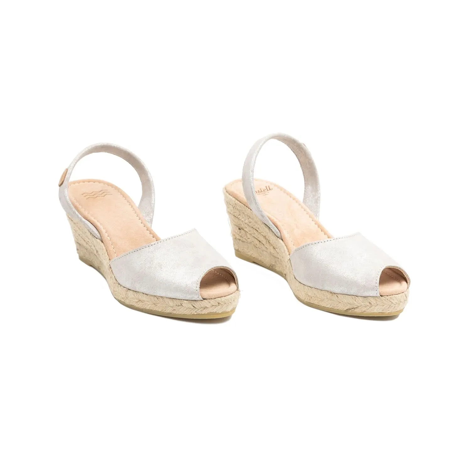 Metallic Leather Espadrille - Frida Montada 2006 H Saturno