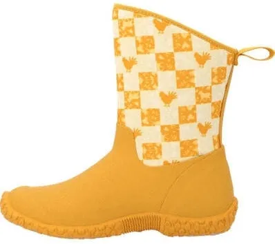 Muck Women's Muckster II Mid Waterproof Ankle Work Boot -Yellow- WM28FRM