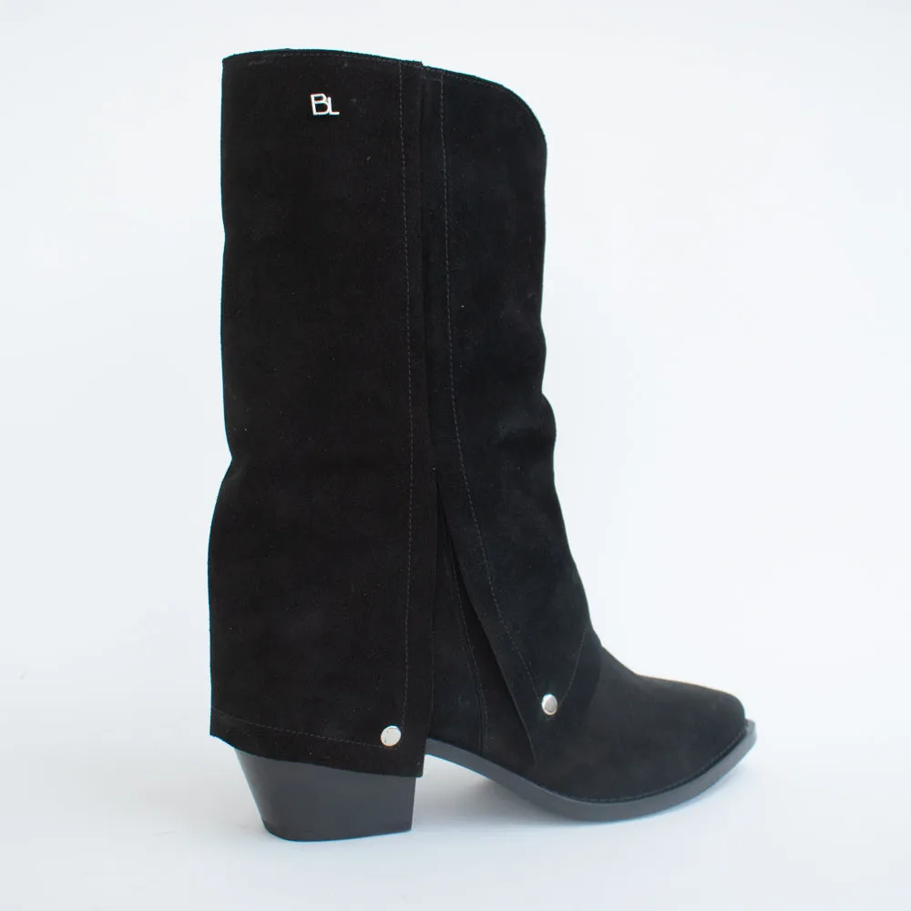 Myla 2 Black Suede
