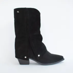 Myla 2 Black Suede