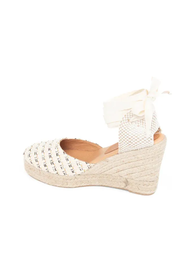Patricia Green - Lillian Raffia Lace Up Espadrille