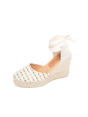Patricia Green - Lillian Raffia Lace Up Espadrille