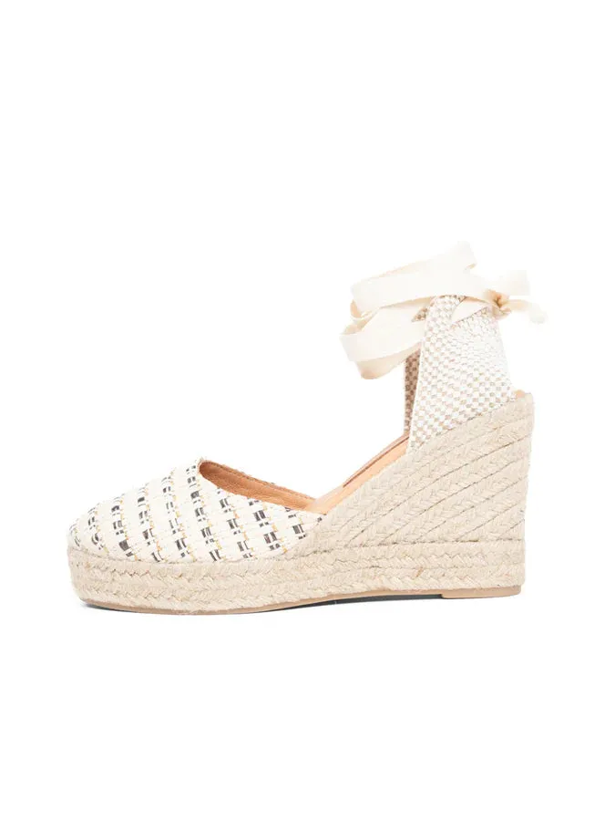 Patricia Green - Lillian Raffia Lace Up Espadrille