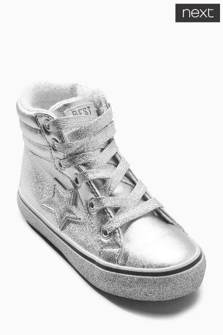 Retro High Top Trainers