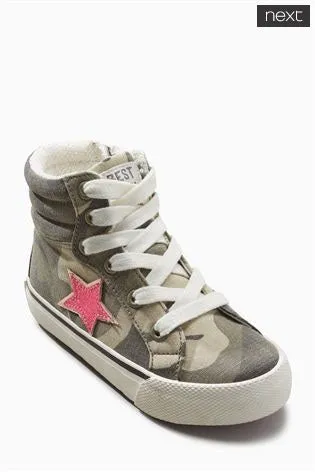 Retro High Top Trainers