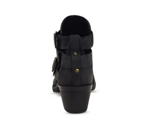 Roc Boots Cordoba Black Cut Out Ankle Boot