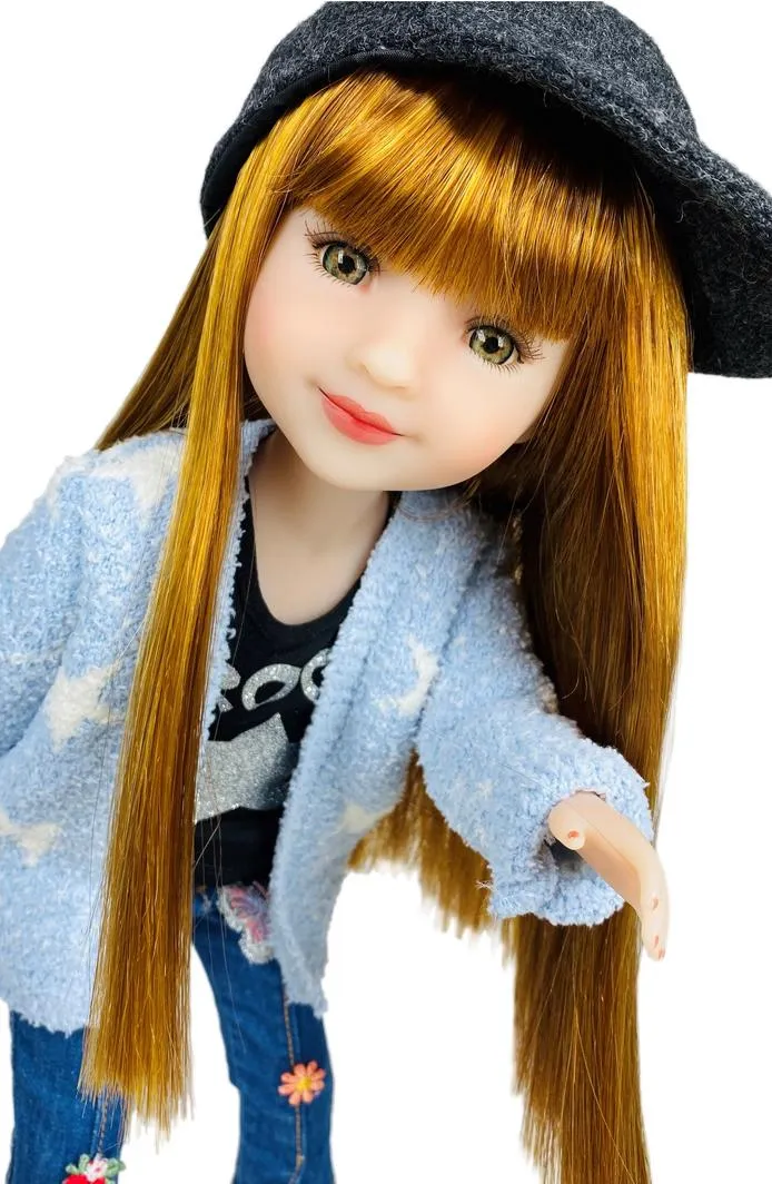RUBY RED FASHION FRIENDS 14 INCH(35CM) POSABLE DOLL ROCK STAR STELLA