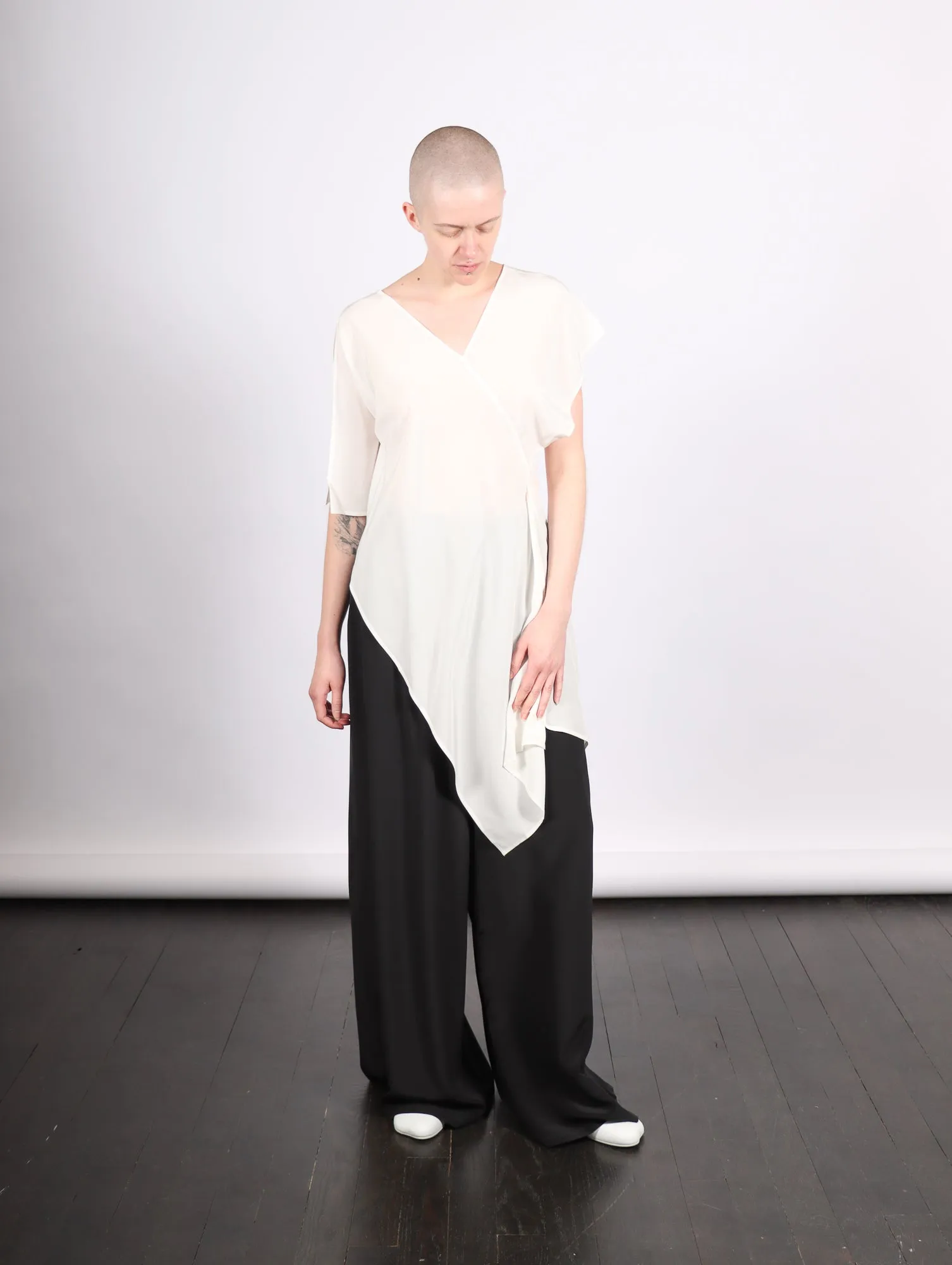 Sera Pant in Black by Shwetambari
