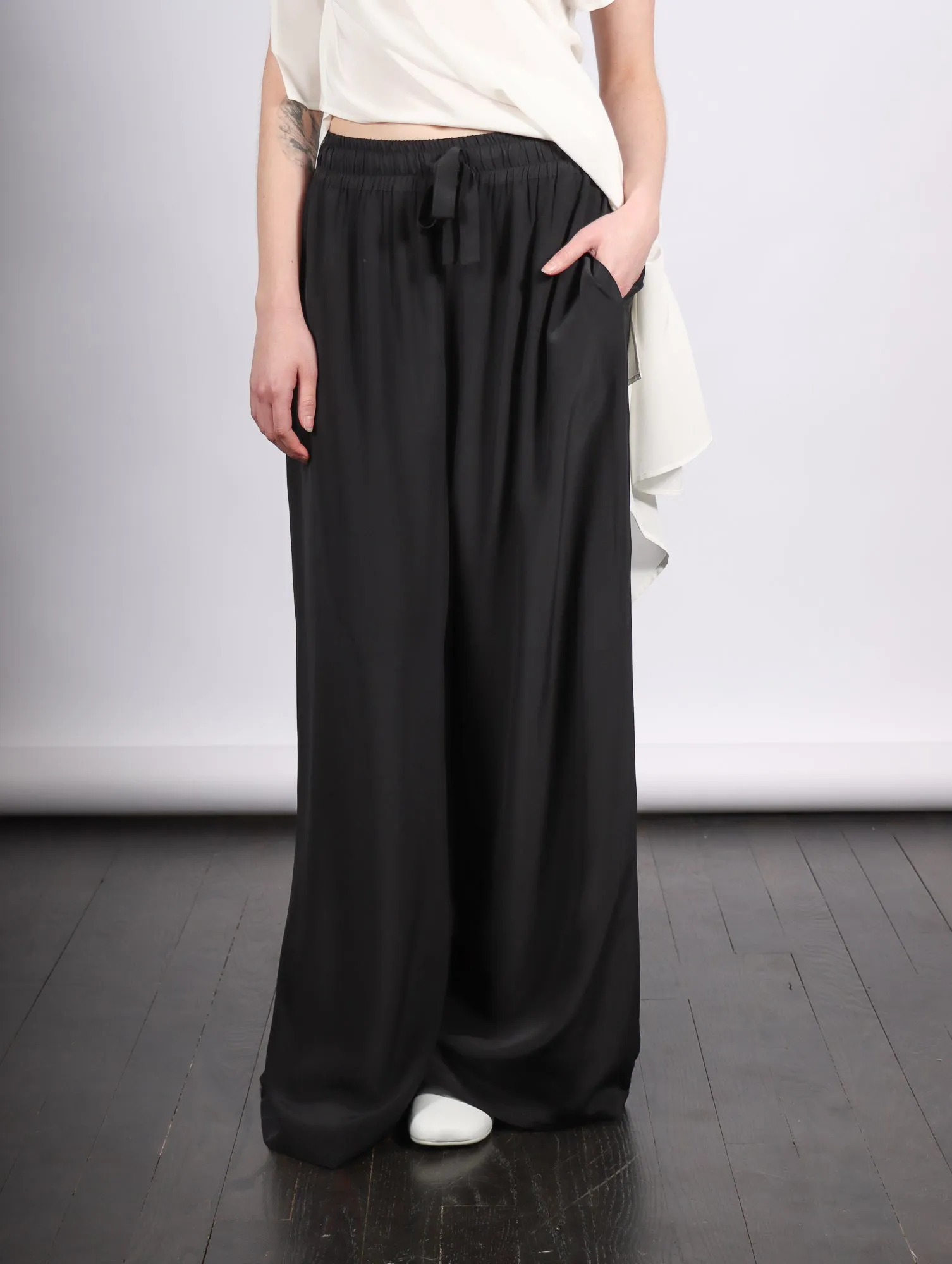 Sera Pant in Black by Shwetambari