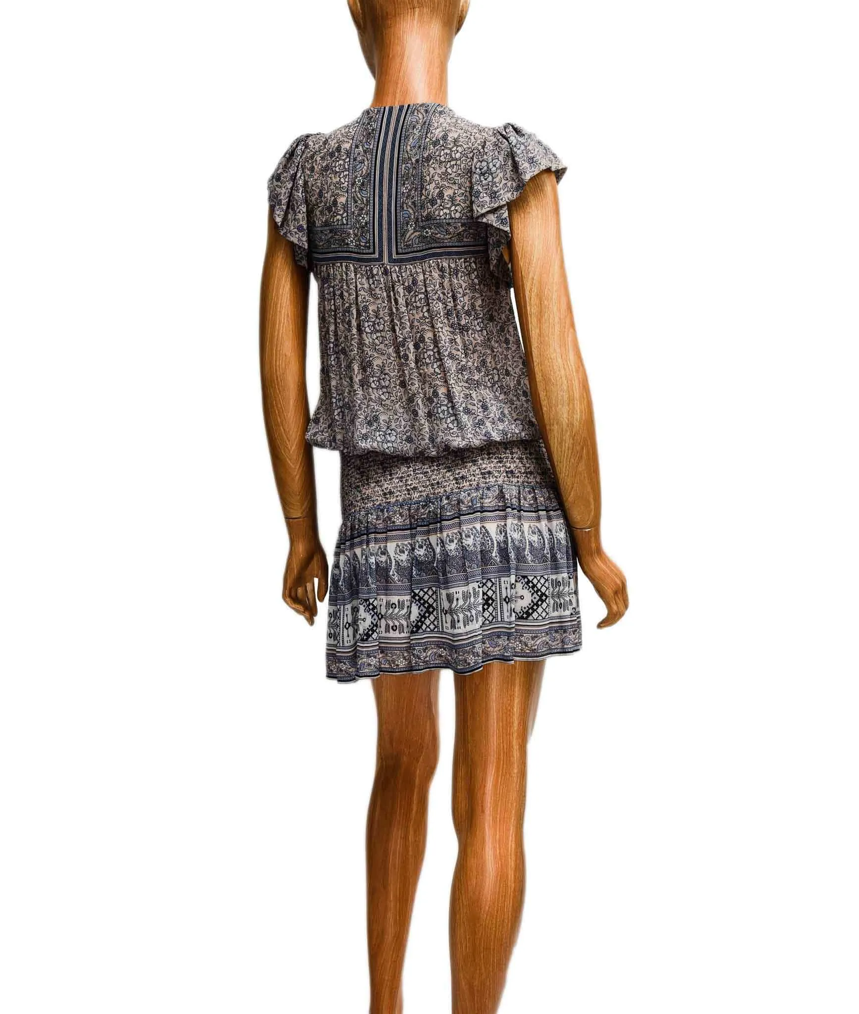 Silk Mini Dress